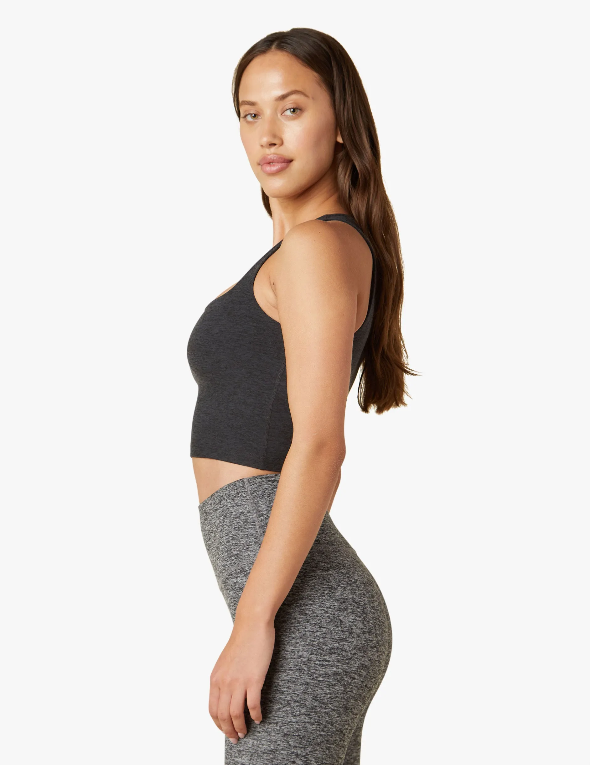 Spacedye Square Neck Cropped Tank