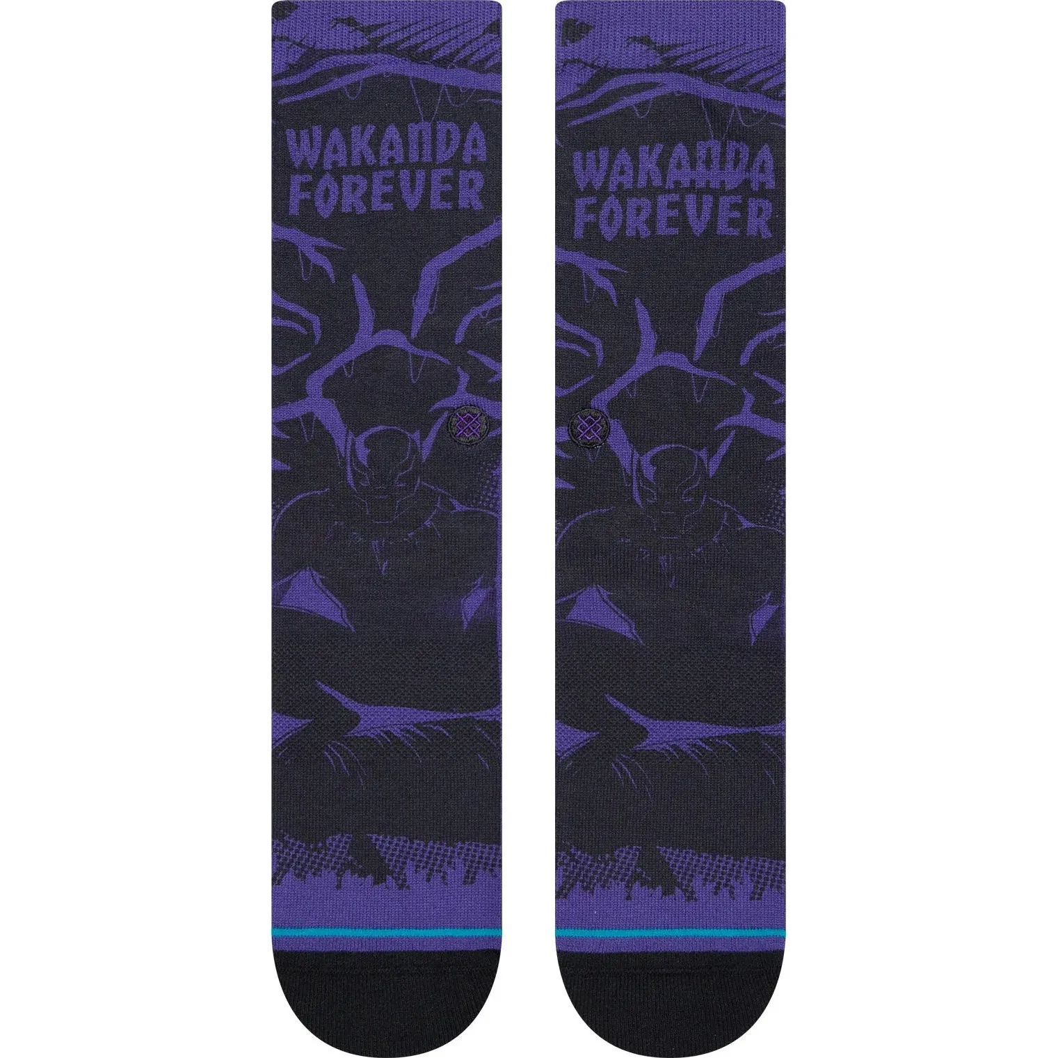 Stance Marvel Black Panther Yibambe Socks - Purple