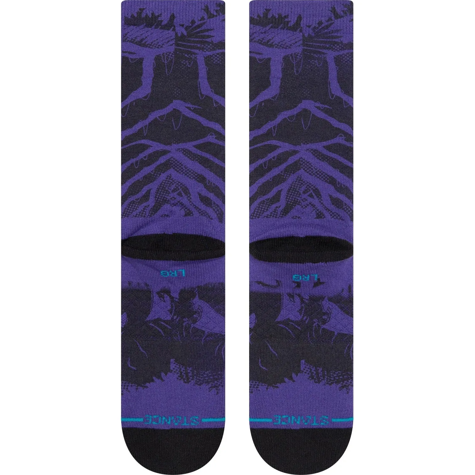 Stance Marvel Black Panther Yibambe Socks - Purple