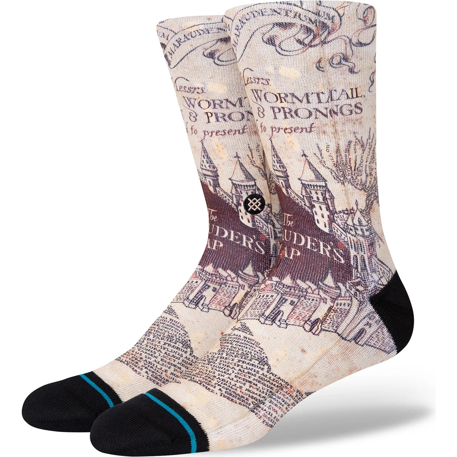 Stance x Harry Potter Solemnly Swear Socks - Black