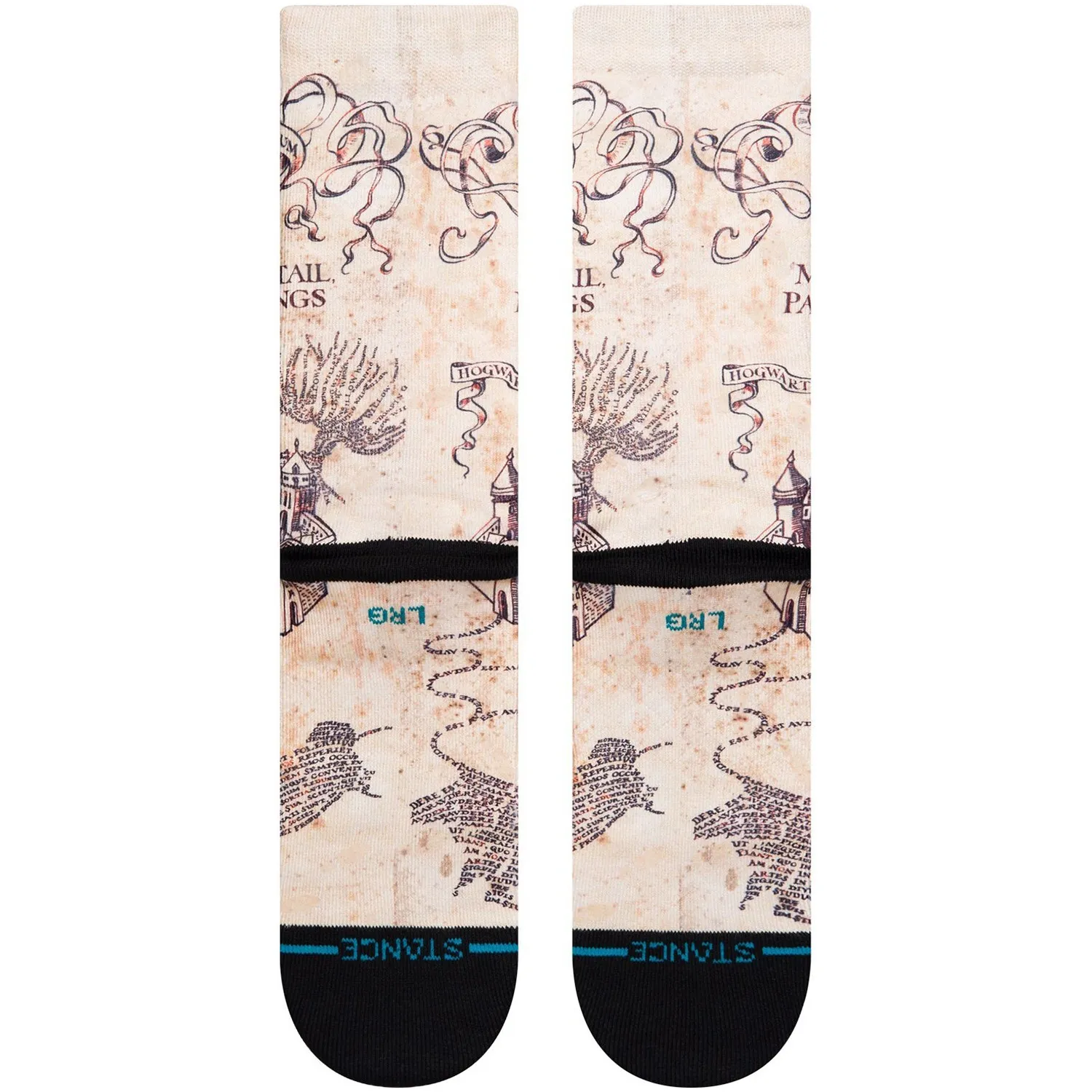 Stance x Harry Potter Solemnly Swear Socks - Black