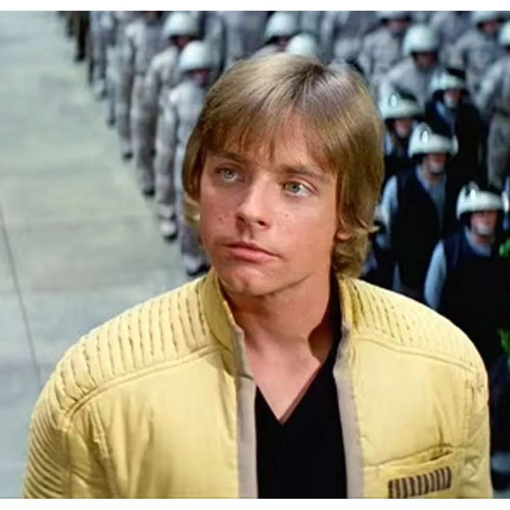 Star Wars A New Hope Mark Hamill Yellow Jacket