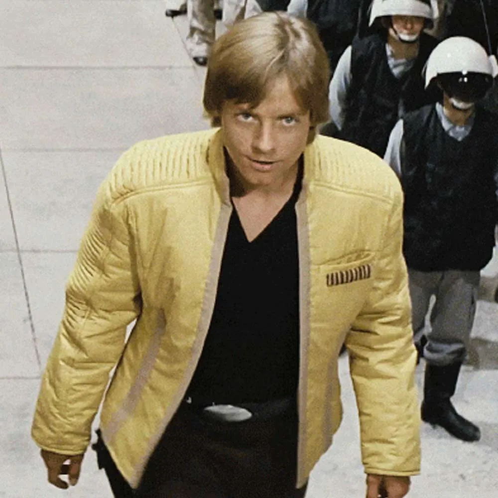 Star Wars A New Hope Mark Hamill Yellow Jacket