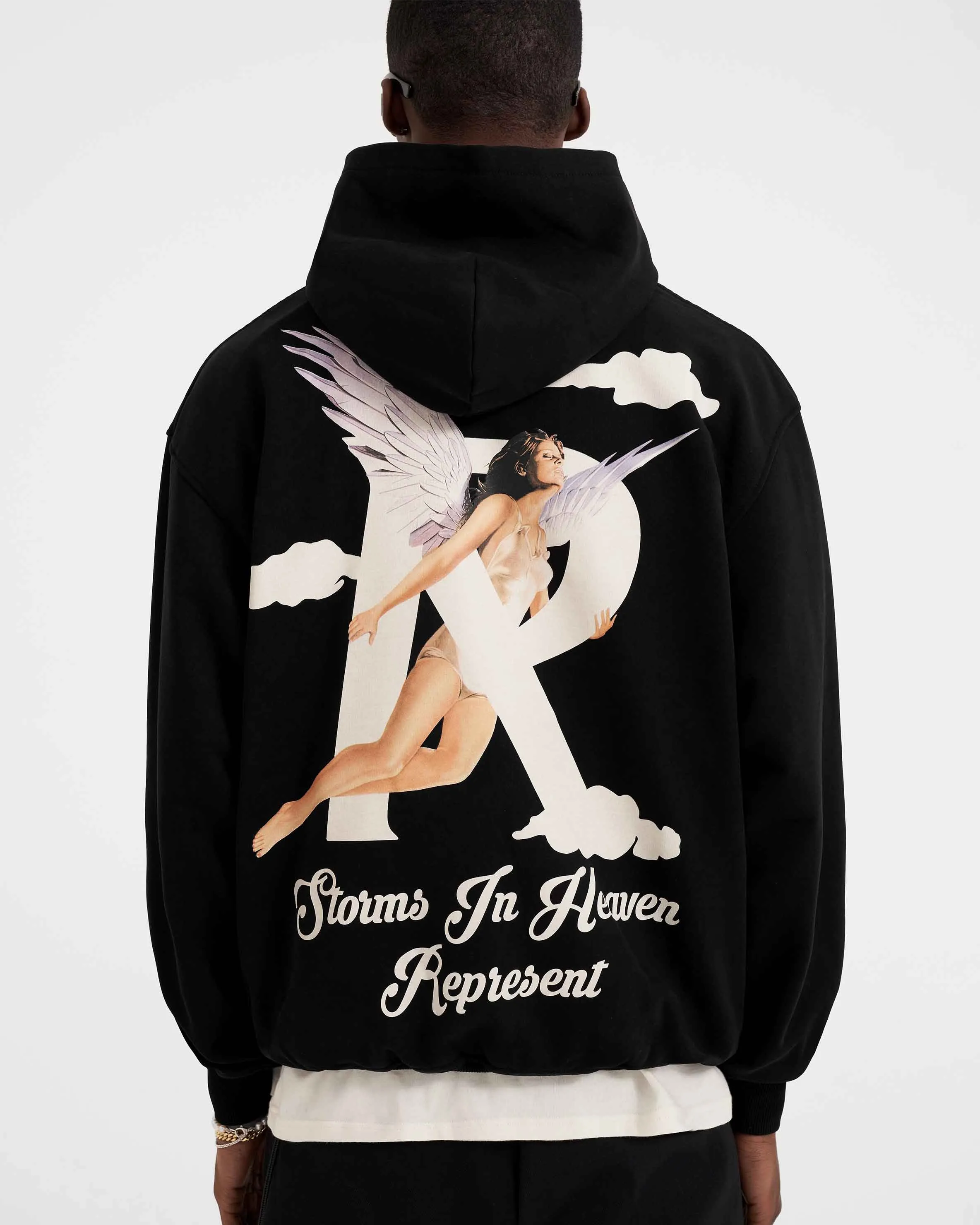 Storms In Heaven Hoodie - Black