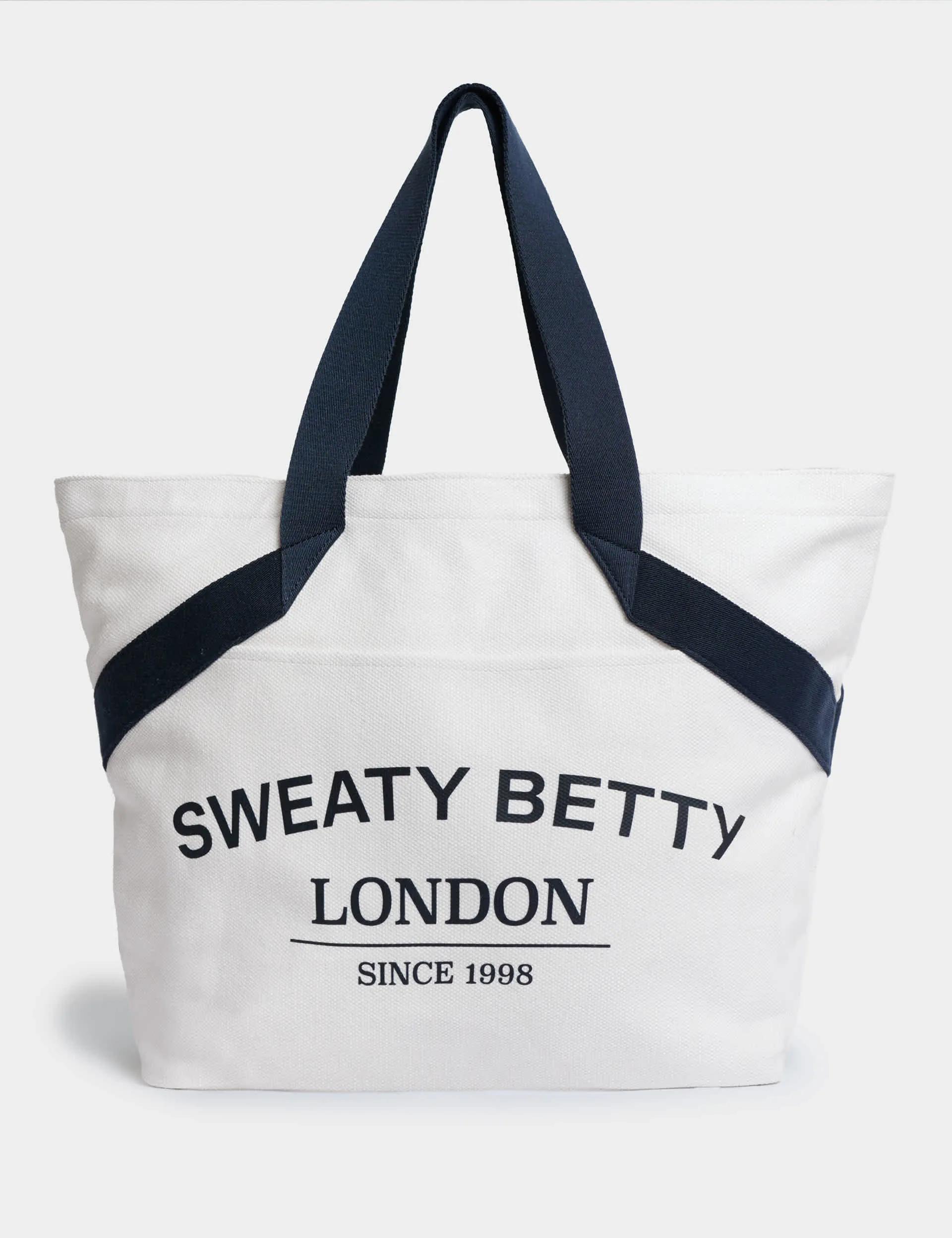 Sweaty Betty Women's Canvas Logo Tote Bag - Ivory, Ivory