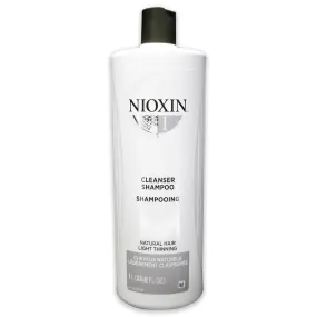 System 1 Cleanser Shampoo by Nioxin for Unisex - 33.8 oz Shampoo