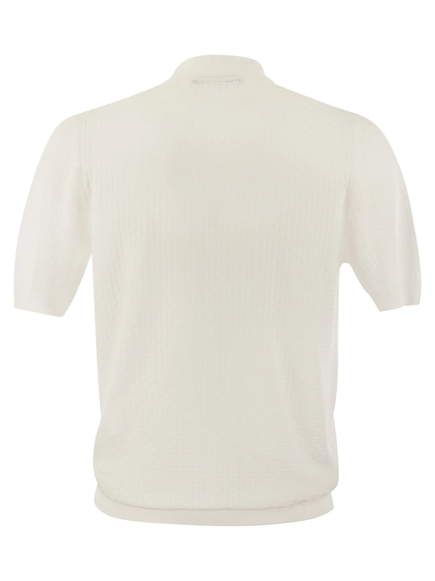 Tagliatore    Tagliatore Knitted Cotton Polo Shirt