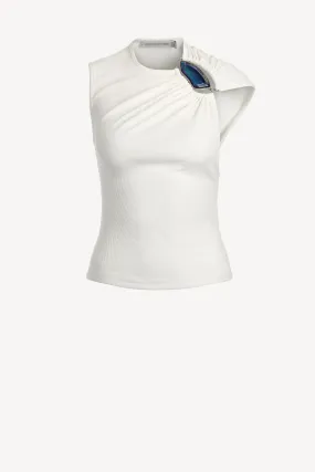 Tank Top Moodstone in Weiß