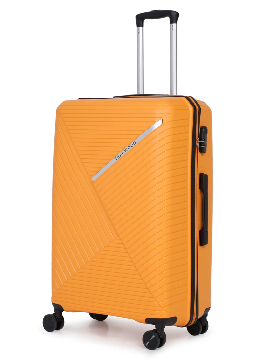 Teakwood Small Trolley Bag - Orange