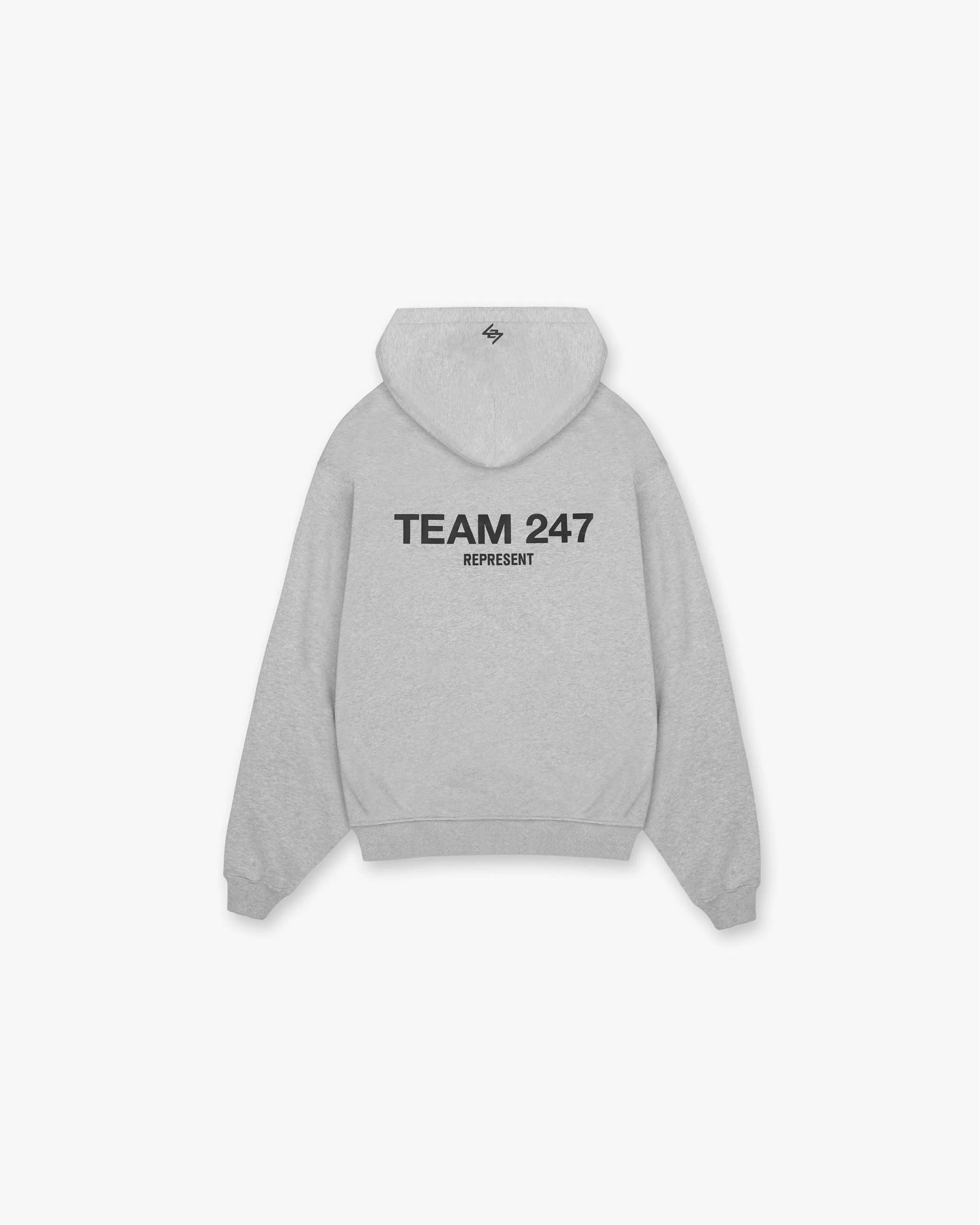 Team 247 Oversized Hoodie - Ash Grey