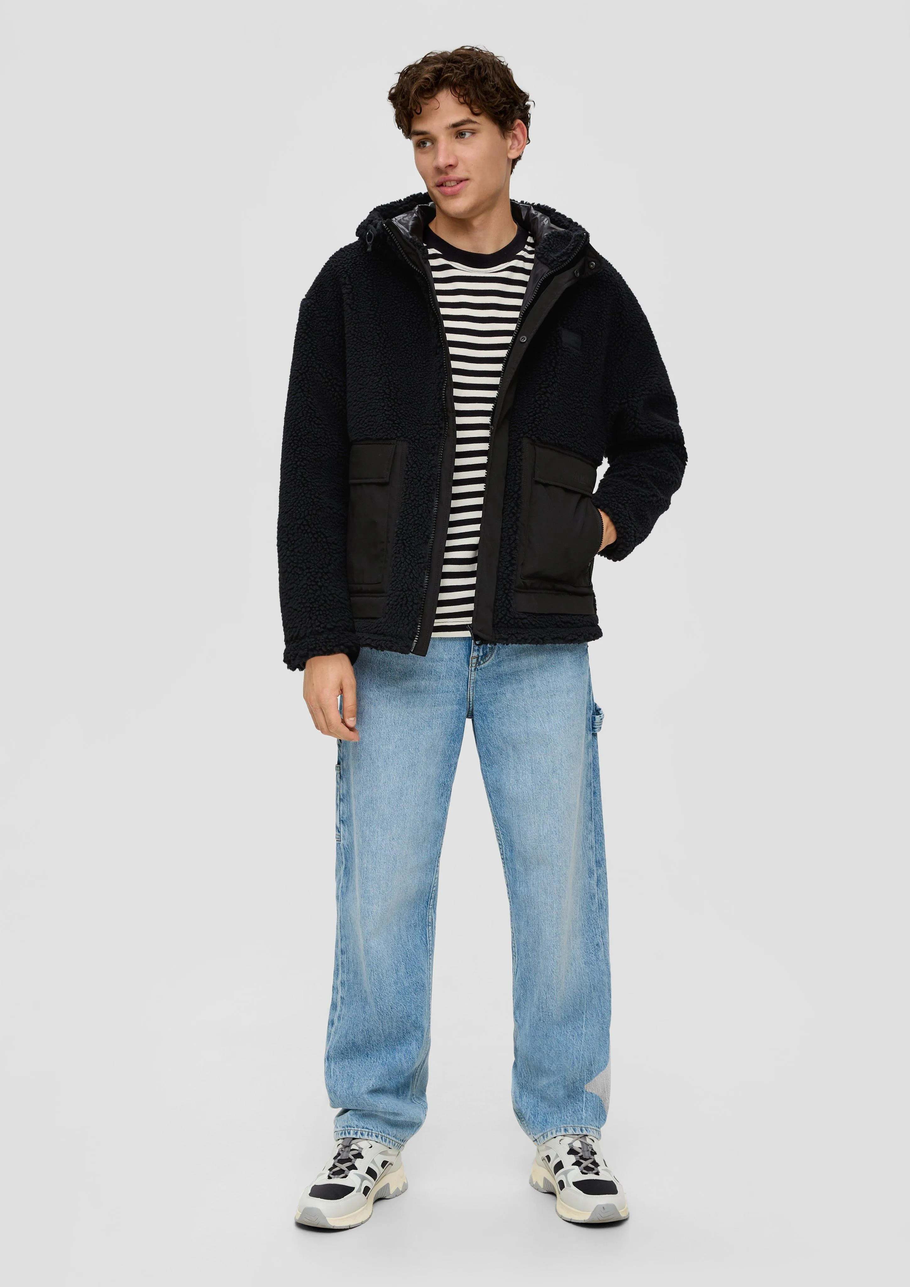 Teddy plush jacket