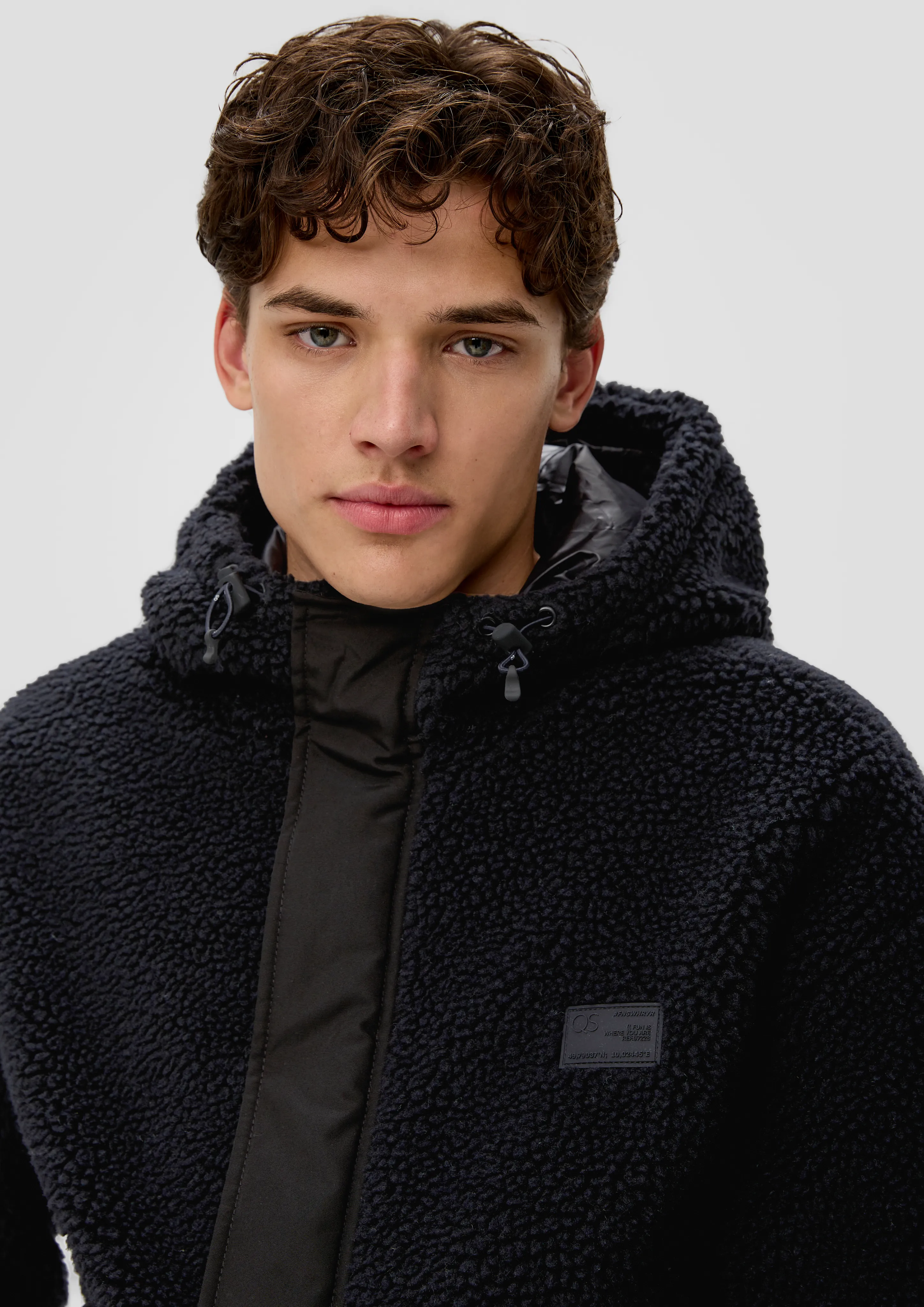 Teddy plush jacket