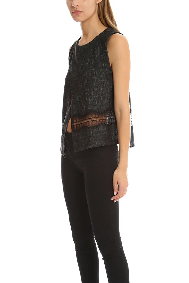 Thakoon Addition Crossover Woven Tank