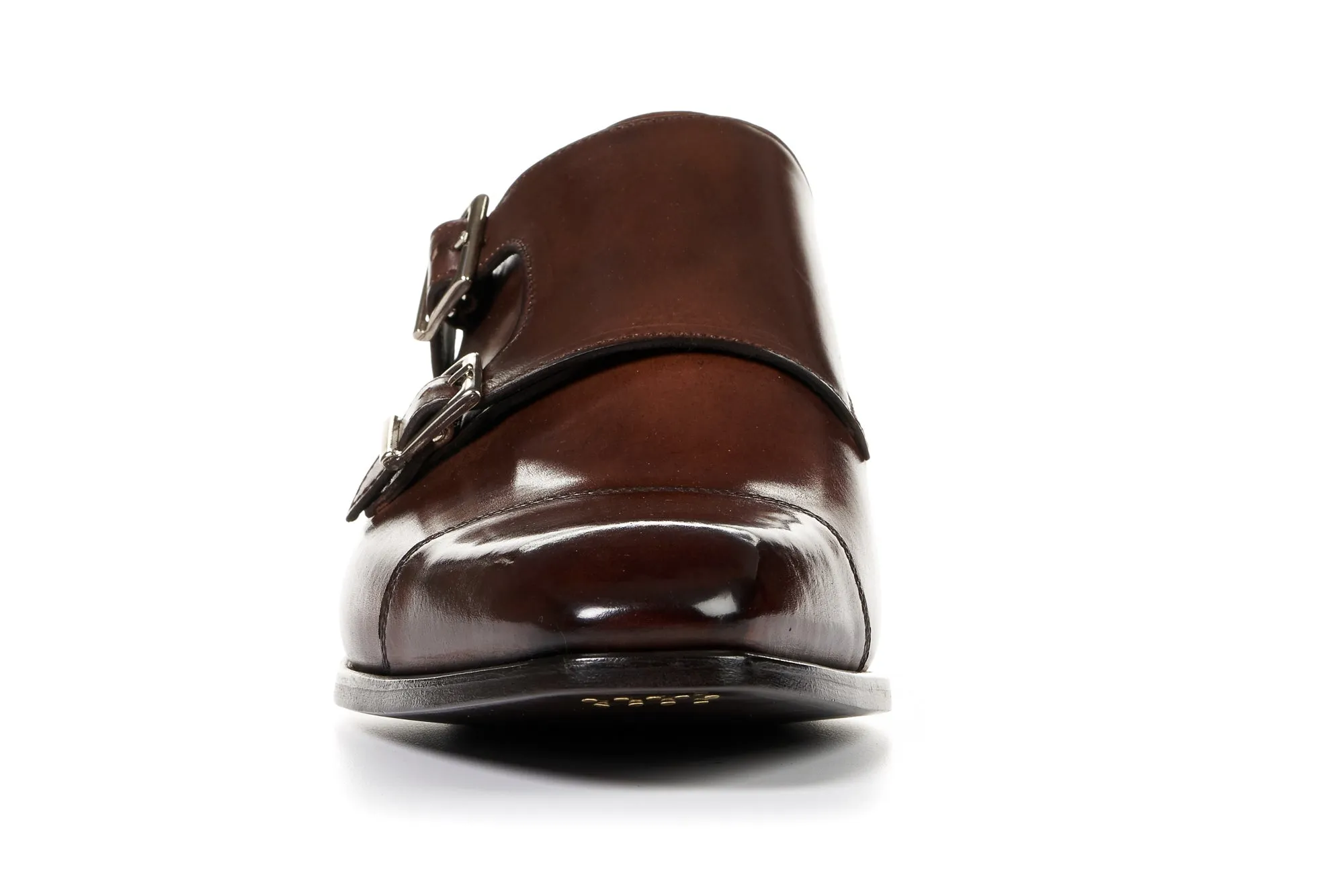 The Burton Double Monk Strap - Marrone