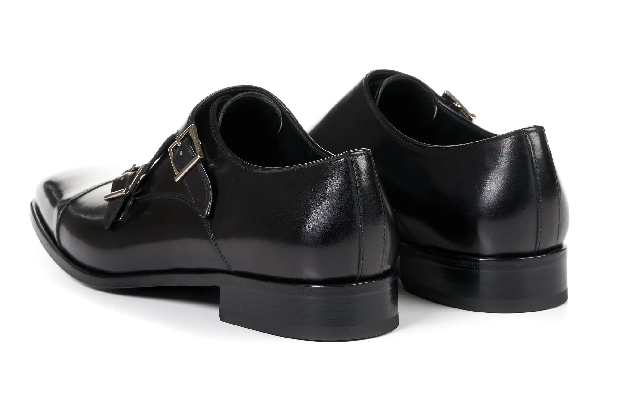 The Burton Double Monk Strap - Nero