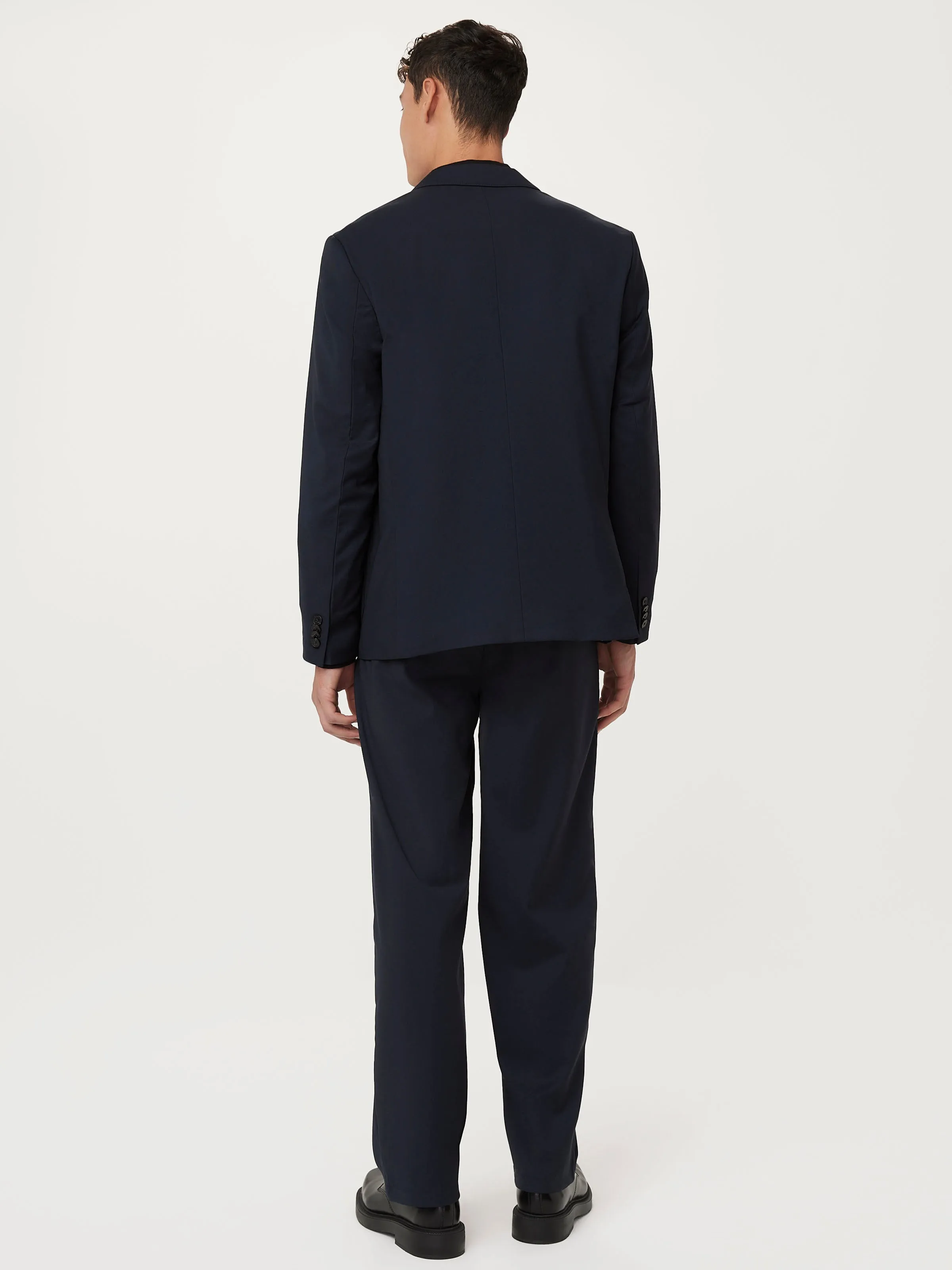 The Double Breasted Jacket in Deep Blue