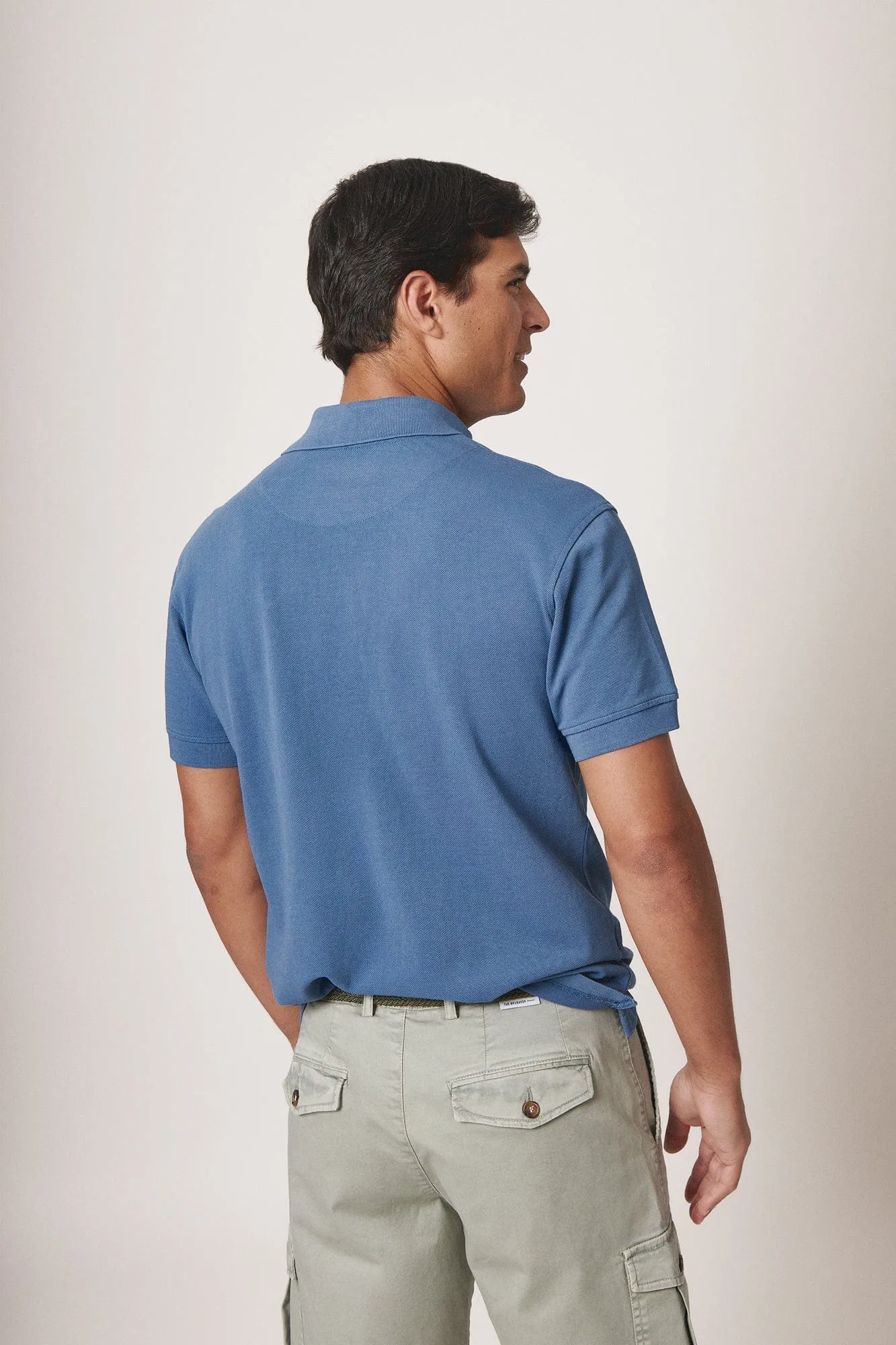 The New Cotton Polo Azul Denia