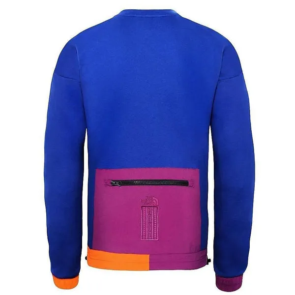 THE NORTH FACE 92 Rage Fleece Crewneck Sweatshirt, Aztec Blue