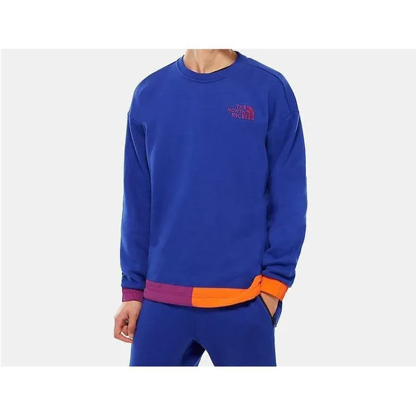 THE NORTH FACE 92 Rage Fleece Crewneck Sweatshirt, Aztec Blue