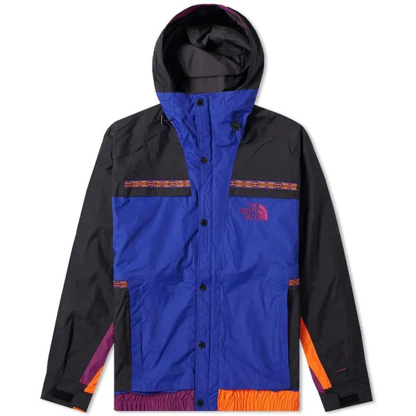 THE NORTH FACE 92 Retro Rage Rain Jacket, Aztec Blue/ Rage Combo