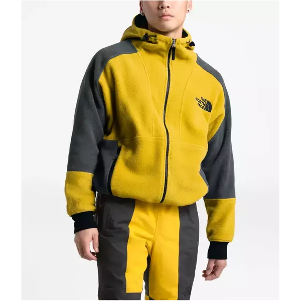 THE NORTH FACE ’94 Rage Classic Fleece Hoodie, Leopard Yellow/ Asphalt Grey