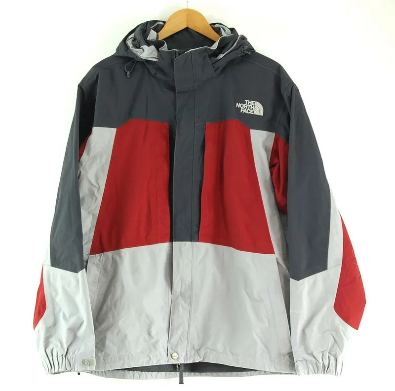 The North Face Jacket Red and Grey - L