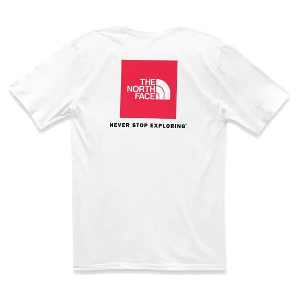 THE NORTH FACE S/S Red Box Heavy Weight T-Shirt, TNF White/ TNF Red