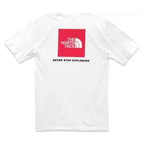 THE NORTH FACE S/S Red Box Heavy Weight T-Shirt, TNF White/ TNF Red