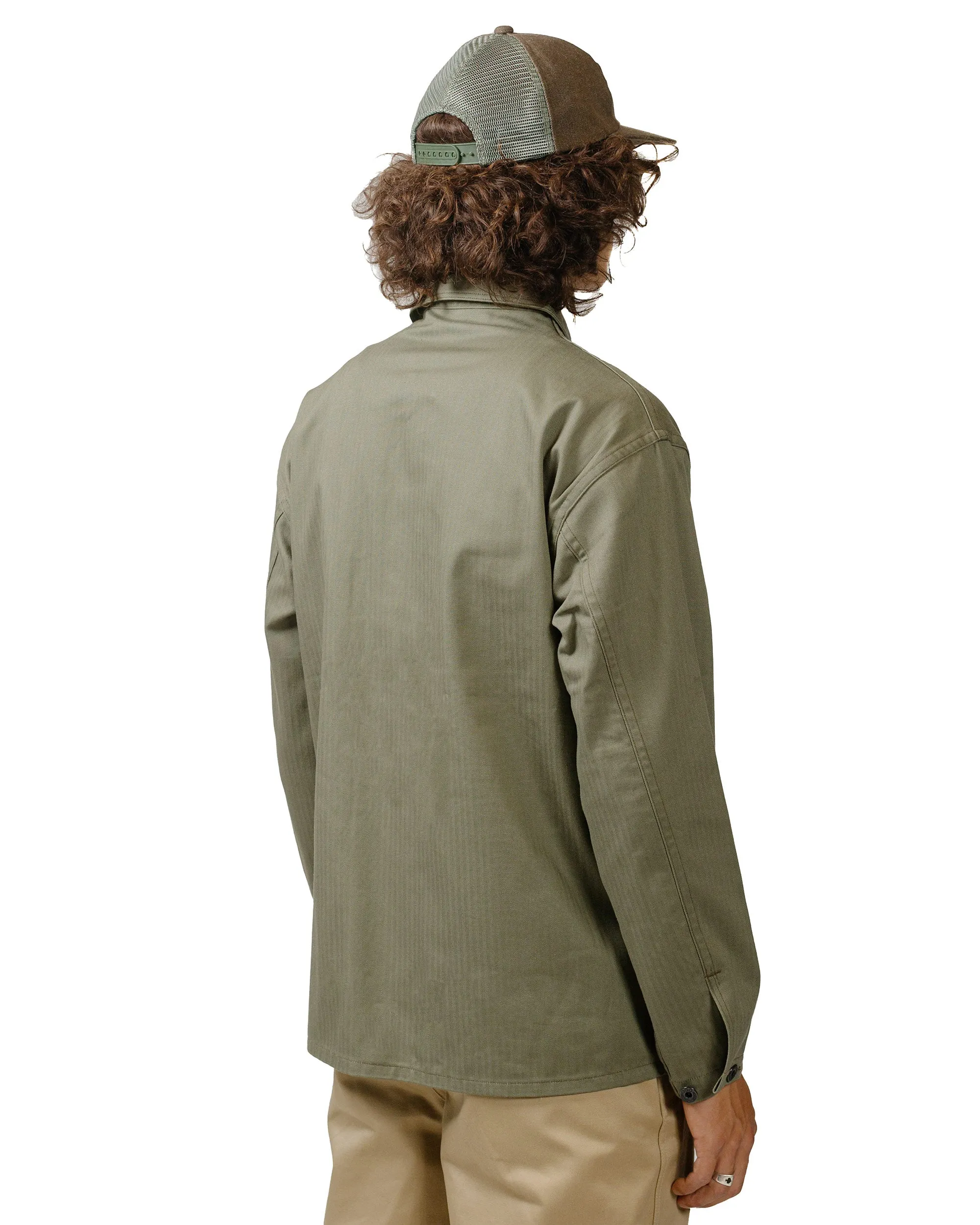 The Real McCoy's MJ22012 Jacket, Utility N-3 (Model 220) Olive