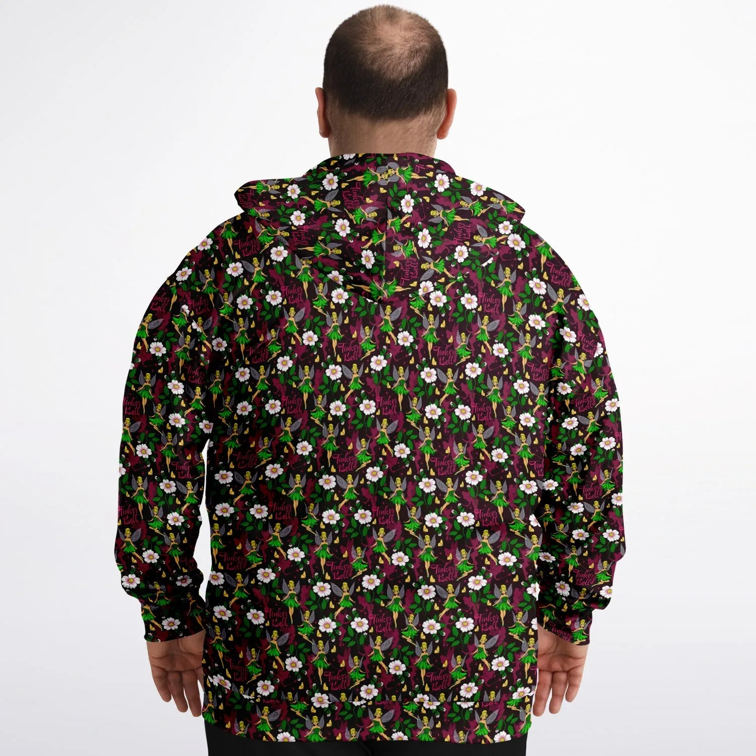 Tinker Bell Plus-size Unisex Zip Hoodie
