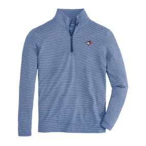 Toronto Blue Jays Flow Stripe Performance 1/4 Zip Pullover