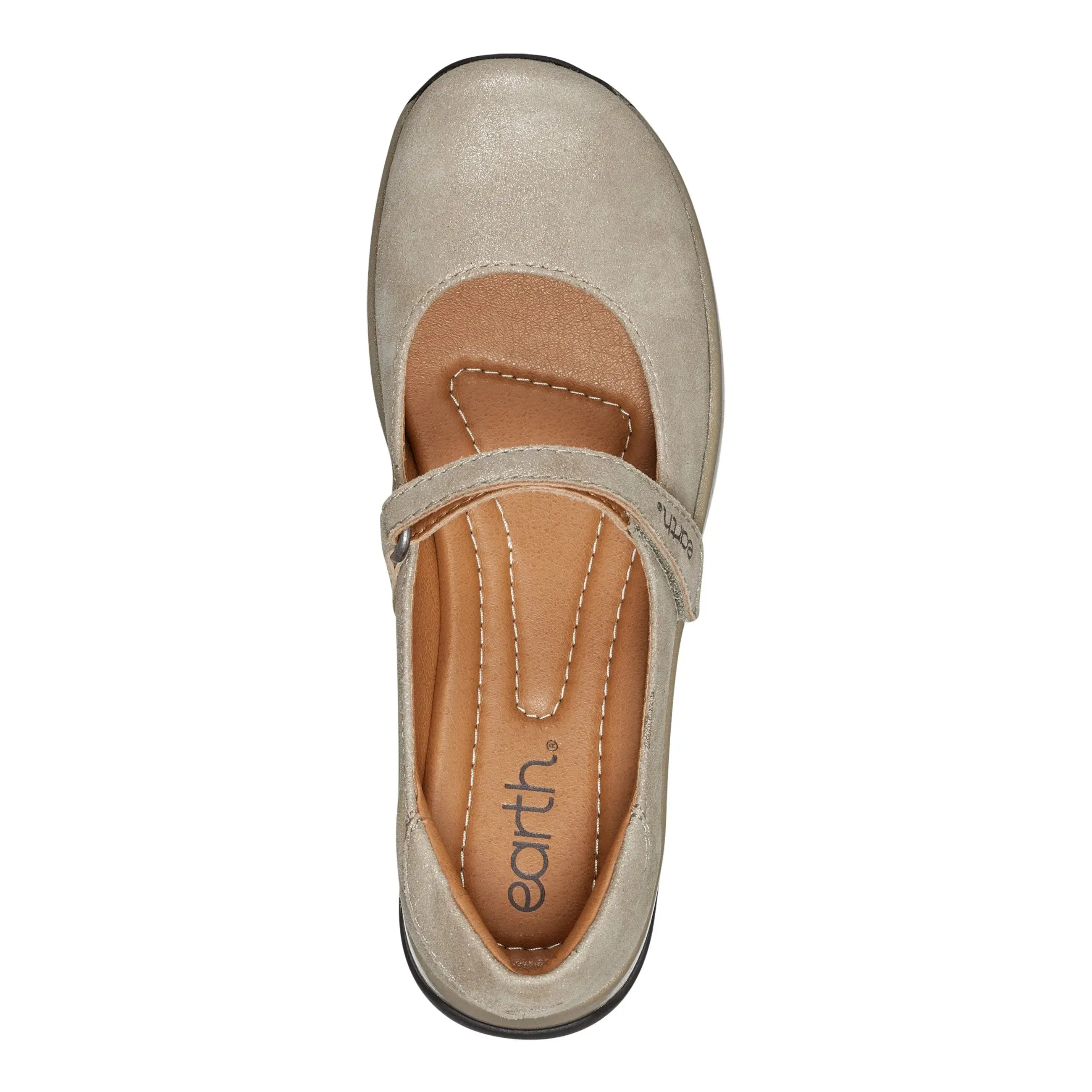 Tose Lug Sole Square Toe Casual Ballet Flats