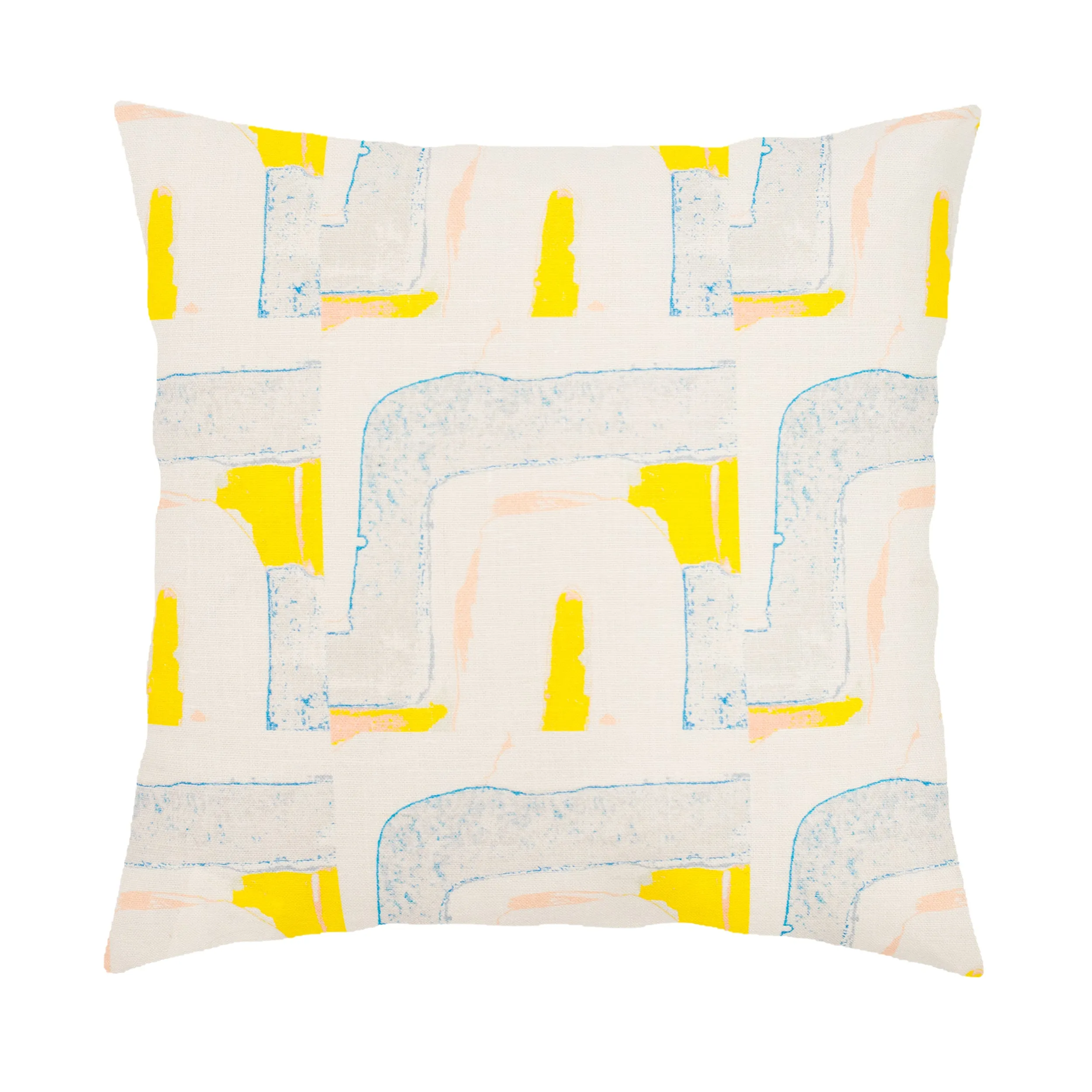 Tuk Tuk Sunflower Pillow