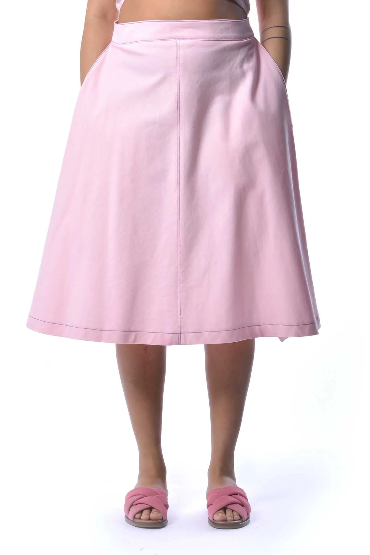 Twill Winnie Skirt - Pink