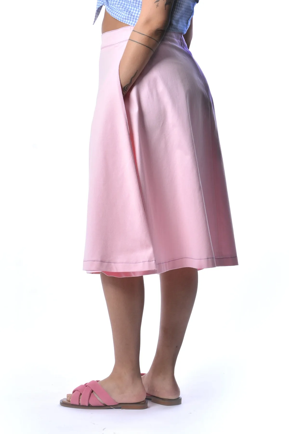 Twill Winnie Skirt - Pink