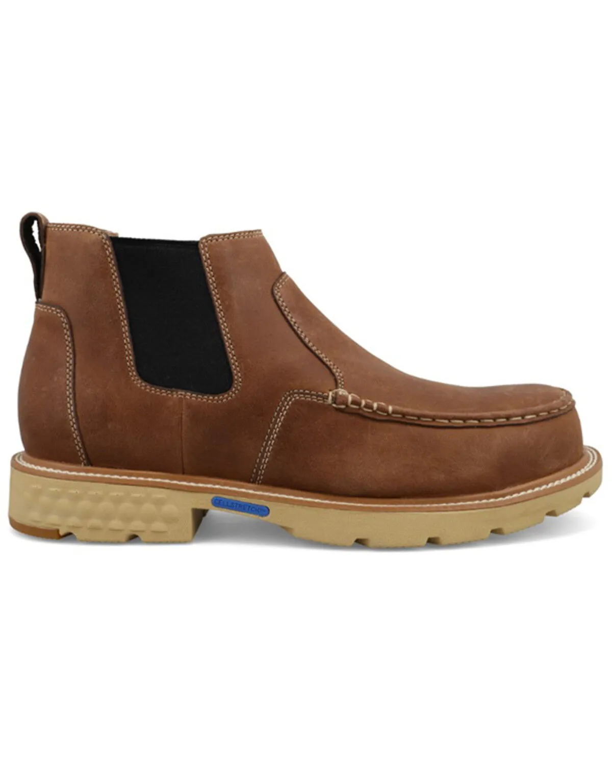 Twisted X Men's 4" Work Chelsea Boot - Nano Composite Toe