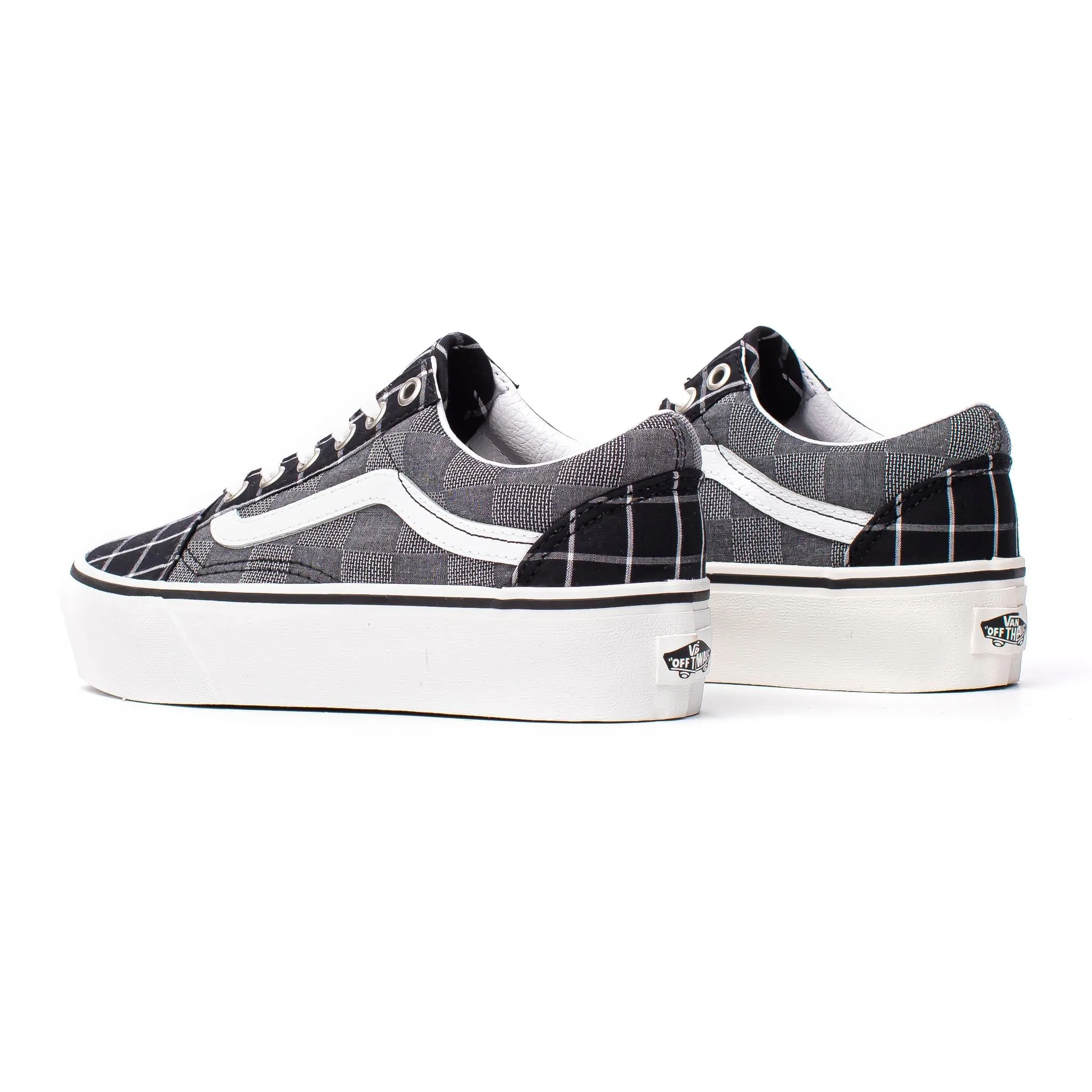 Vans Old Skool Platform Black/Check