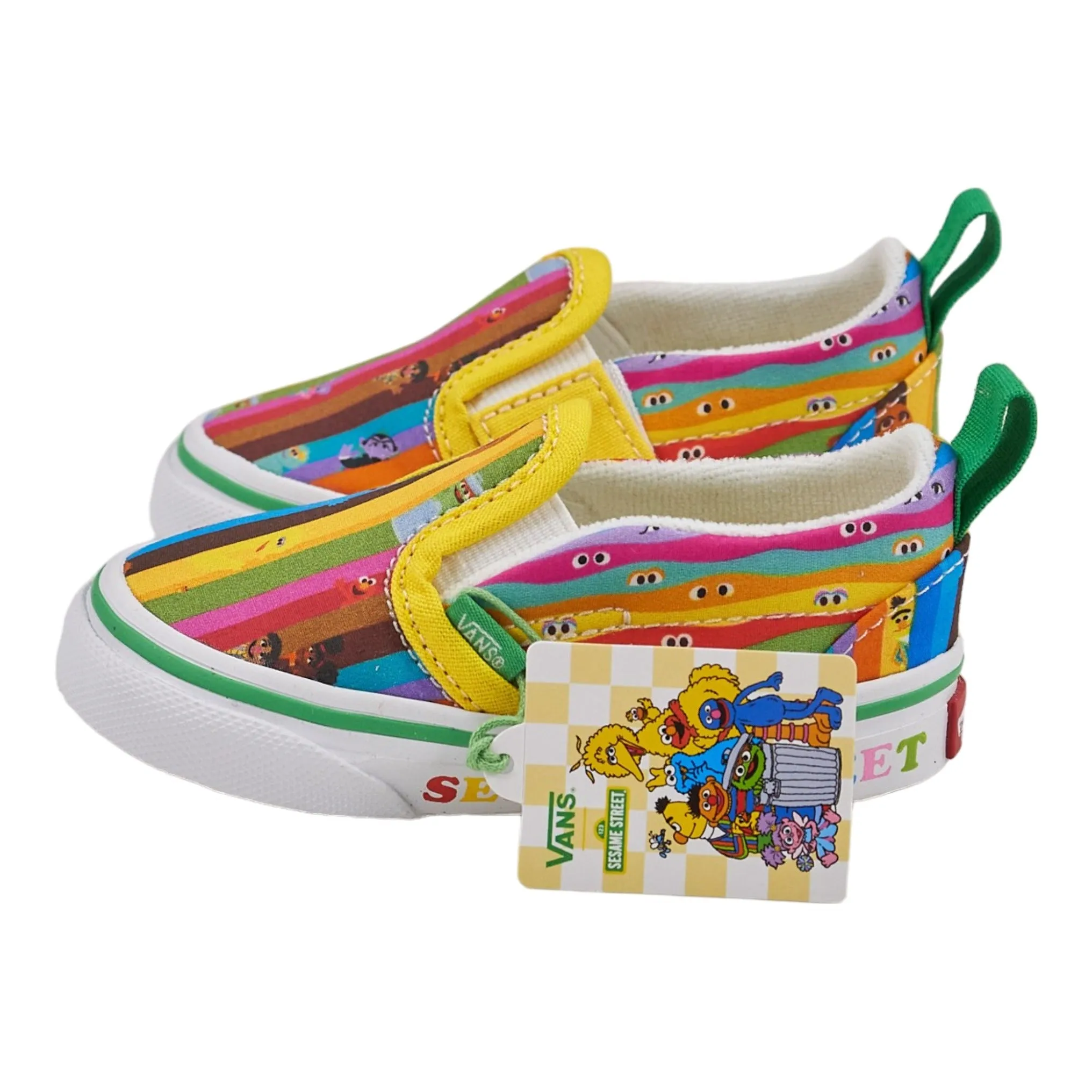 Vans Sesame Street TD Slip-On V Trainers Multicolour