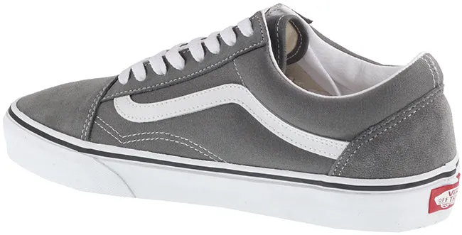 Vans Trainers Mens Old Skool Pewter True White