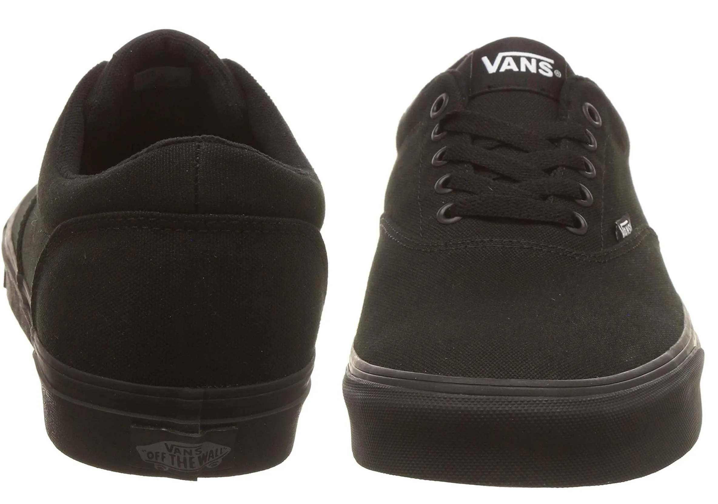 VANS Womens Doheny Canvas Casual Trainers Black