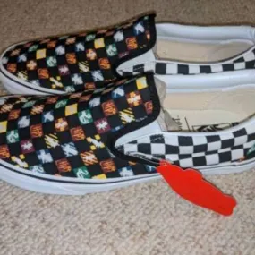 Vans x harry potter slip on checkerboard chex official customs hp new rare