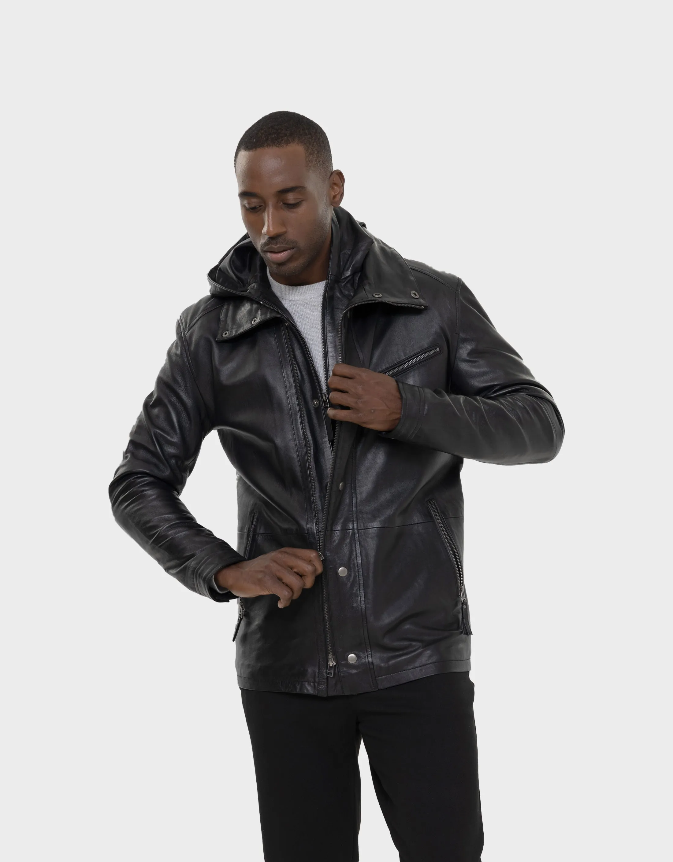 Varvatos Leather Jacket