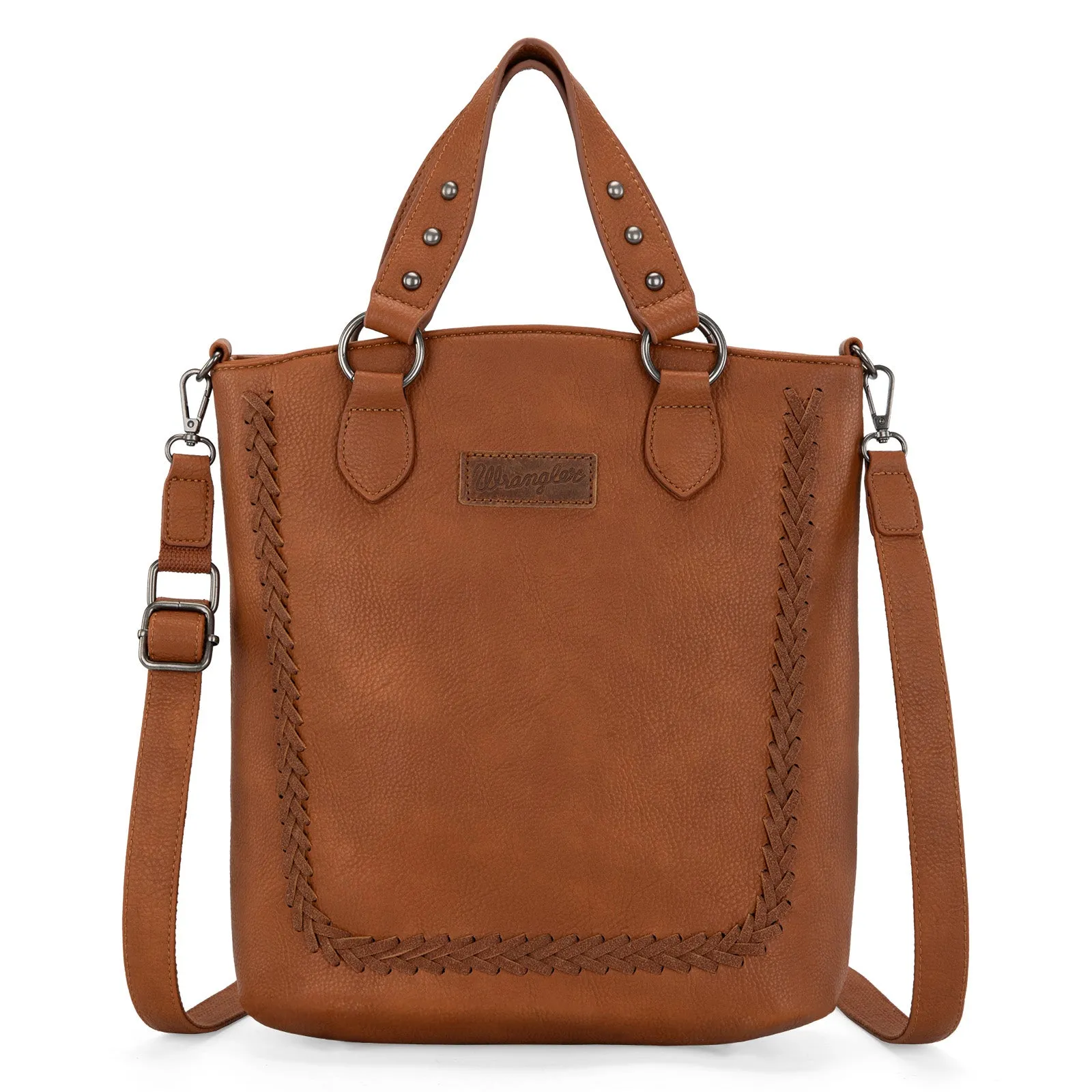 WG94G-9110  Wrangler Tote Convertible Backpack/Crossbody Bag - Light Brown