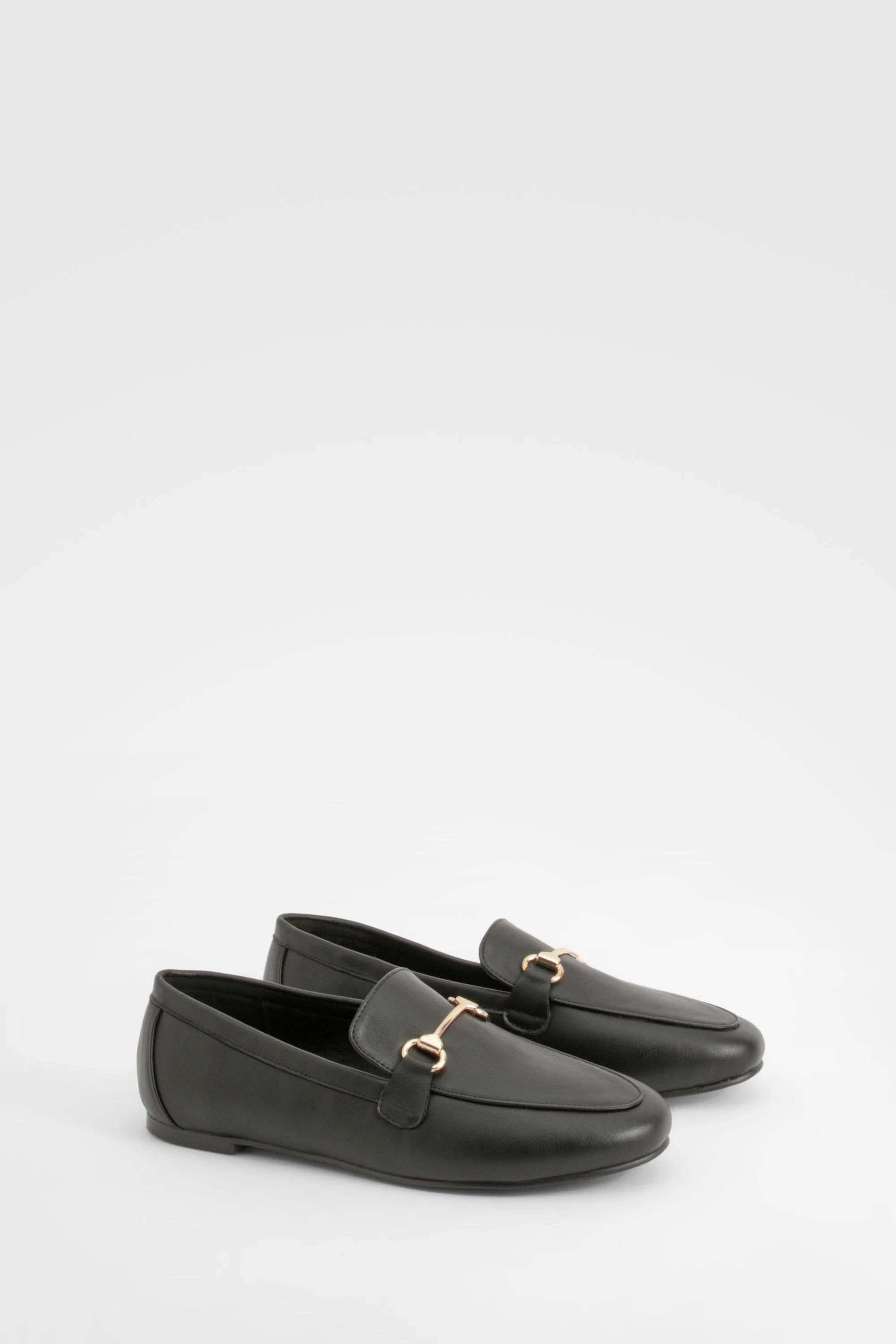 Wide Width T Bar Loafers