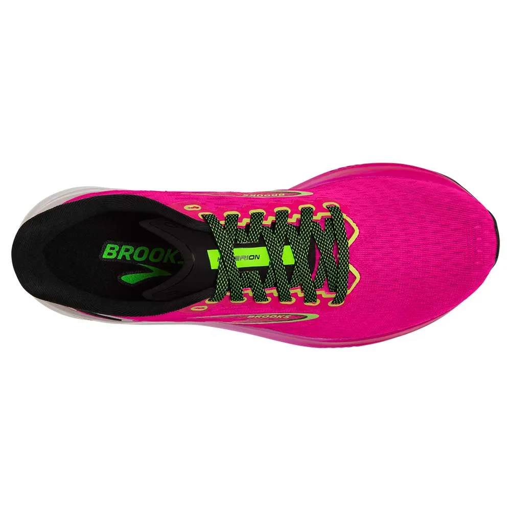 Women's Hyperion Running Shoe - Pink Glo/Green/Black - Regular (B)