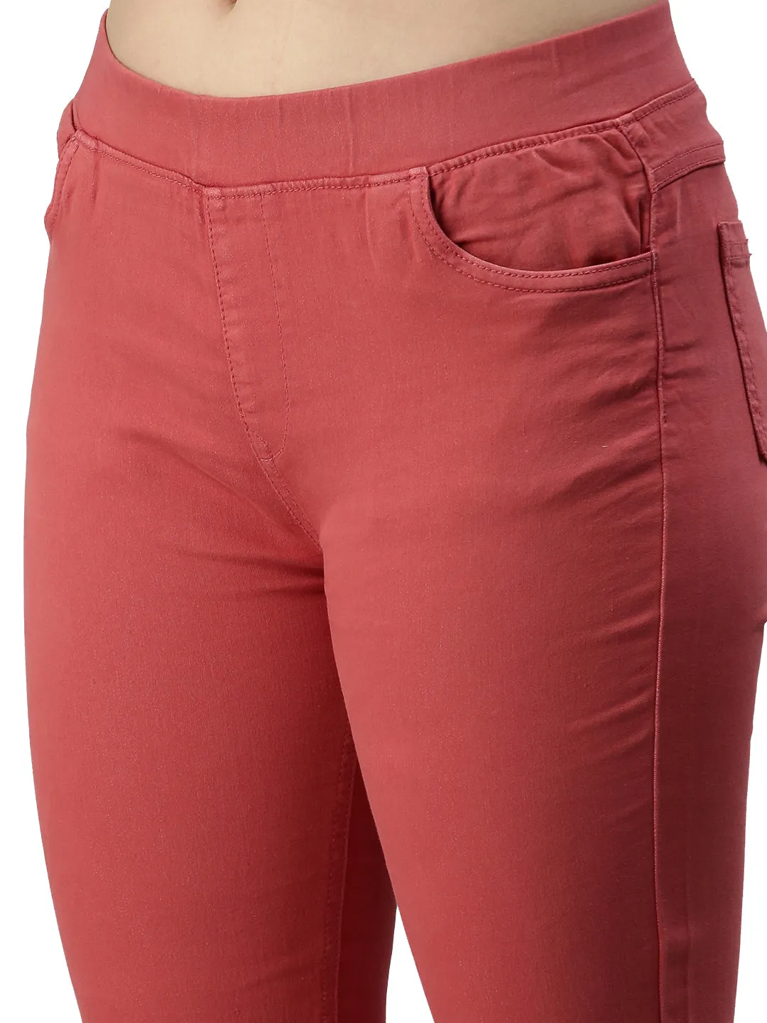 Women's Jeggings Dusty Pink