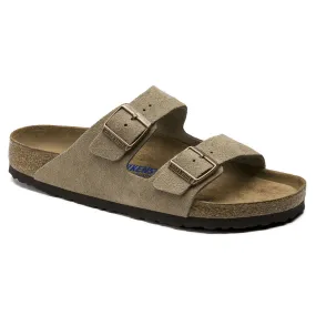 Women's Birkenstock Arizona Soft Footbed Sandals -Taupe