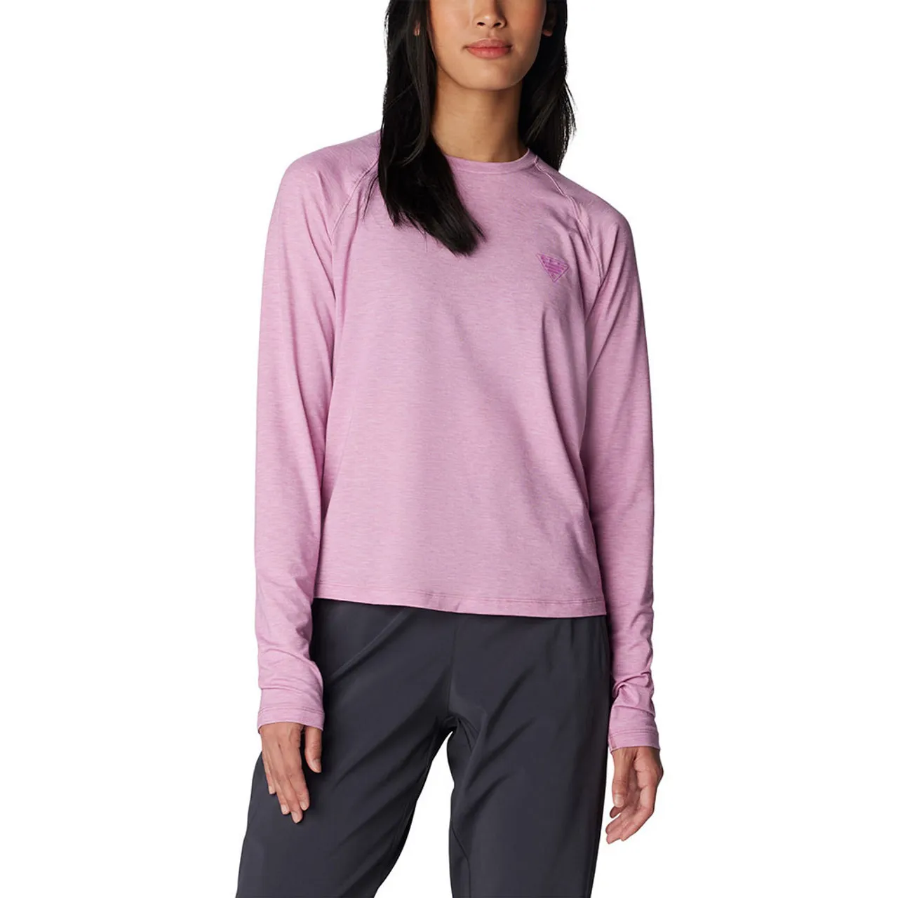 Women's Columbia Long Sleeve Knit PFG Uncharted Tee