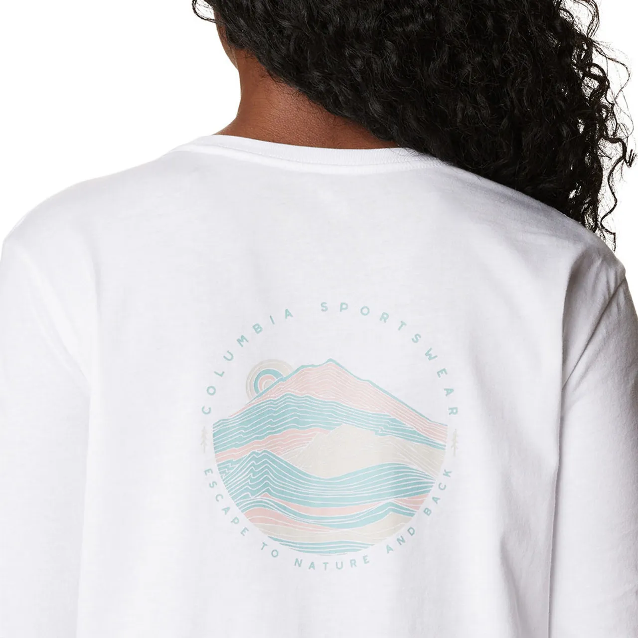 Women's Columbia North Cascades Back Graphic Long Sleeve T-Shirt