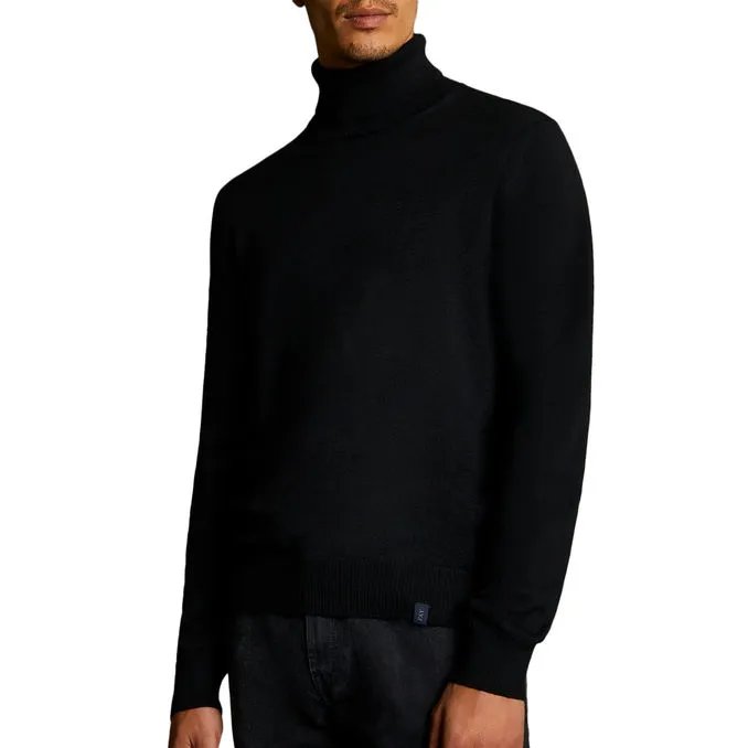 WOOL TURTLENECK Man Black 